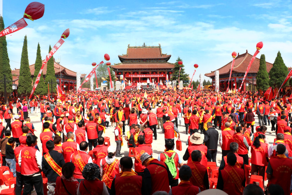 中華圣人傅說(shuō)誕辰3360周年紀(jì)念大典暨《傅說(shuō)圣像》開(kāi)光大典在平陸圣人廟隆重舉行